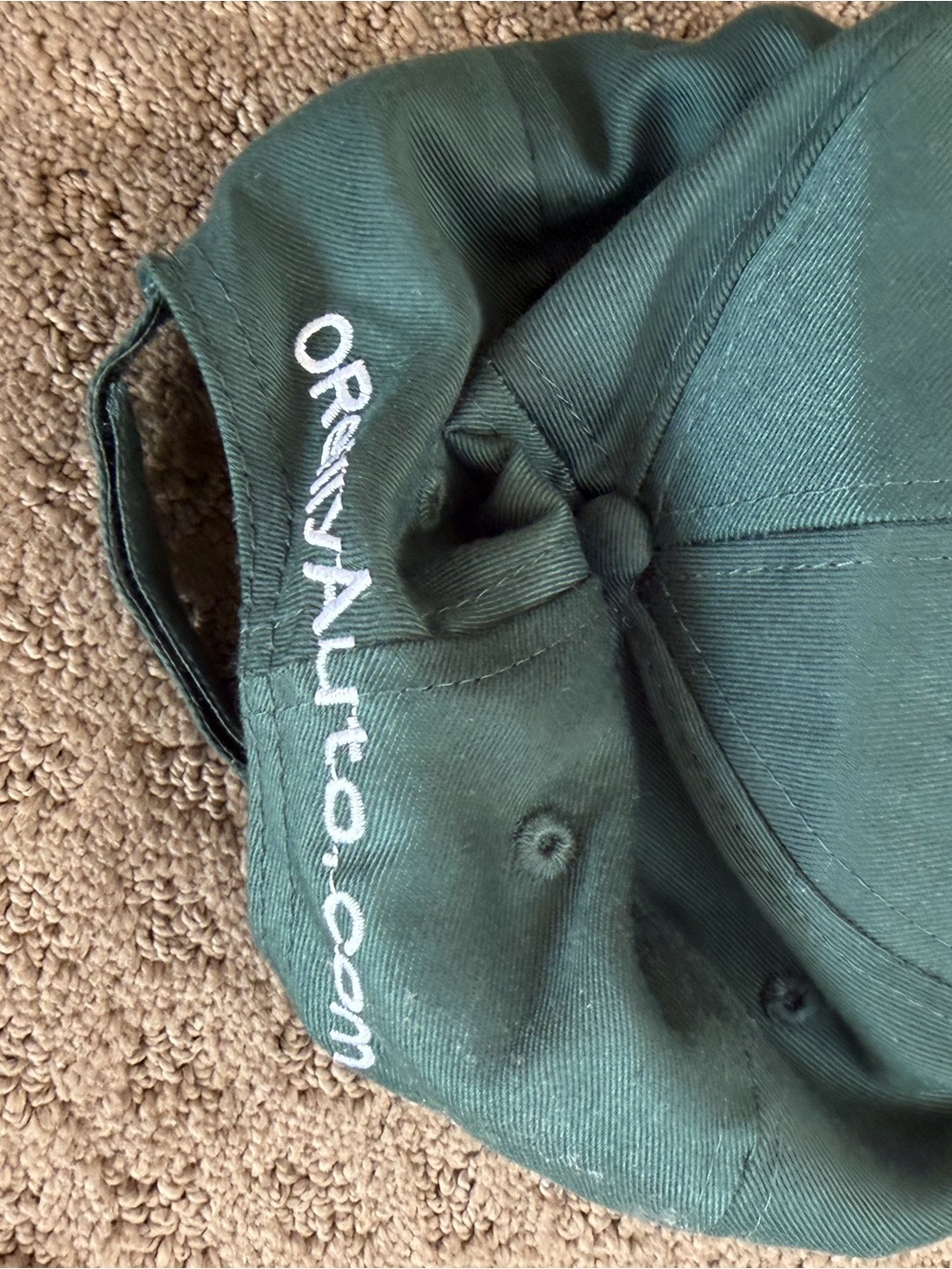 Green Baseball Cap - Picture 3 of 3